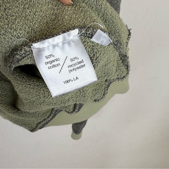 PEOPLE OF LEISURE rolling stones too tough to die sweatshirt in sage gray - Picture 8 of 9